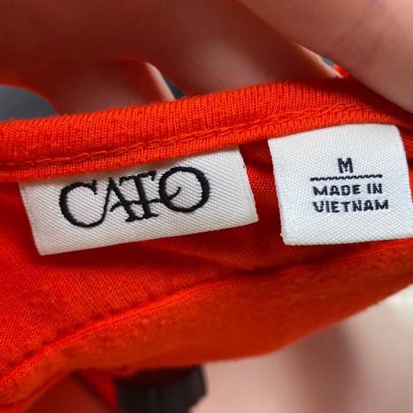 Red Ruffle tank - Picture 3 of 3